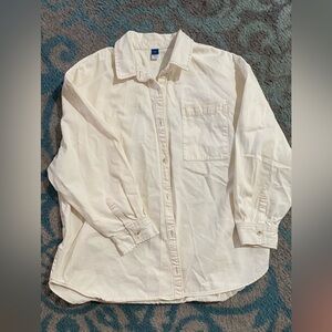 Old Navy Cream Jean Jacket